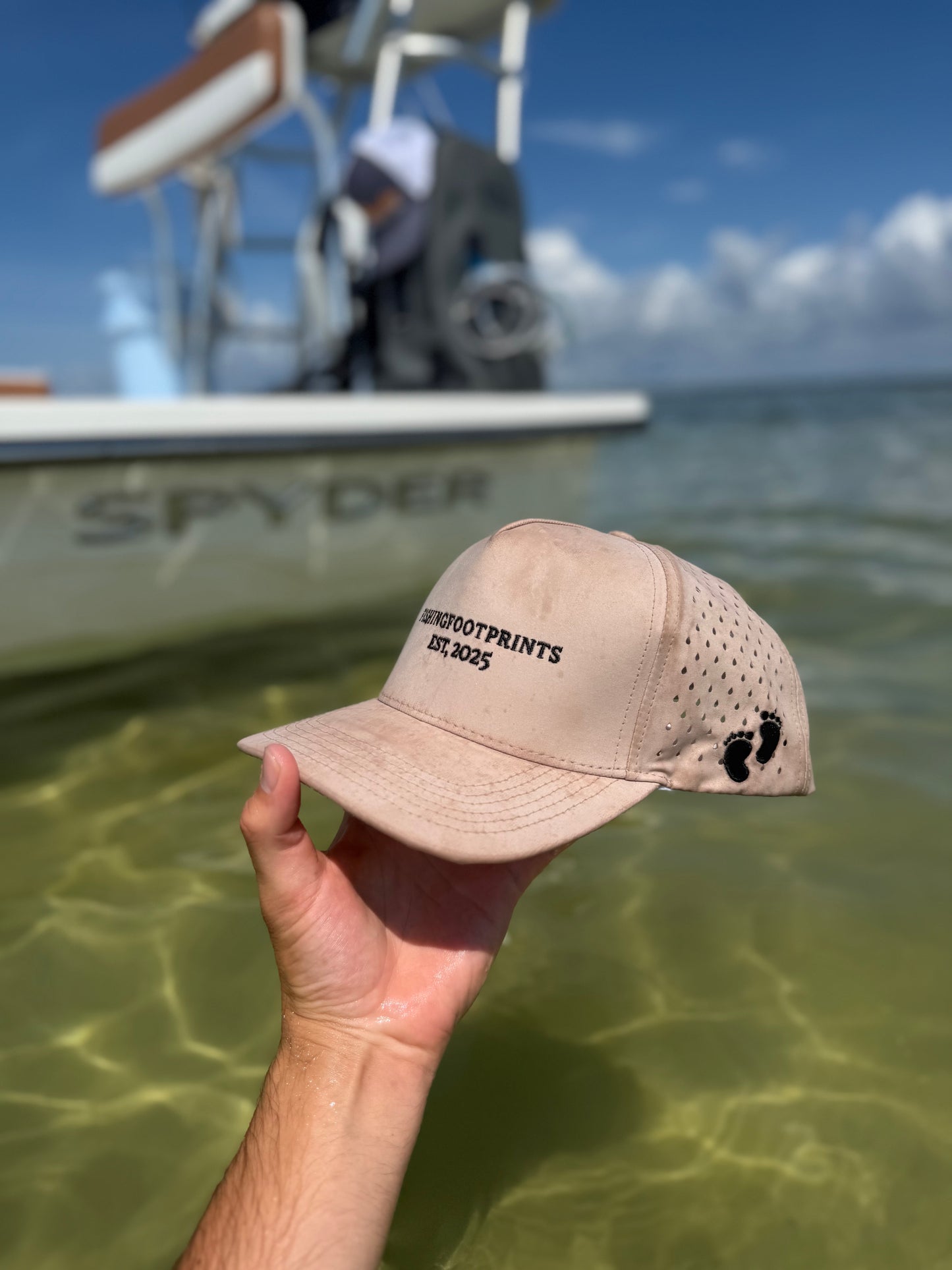 LAZER MESH WATERPROOF KHAKI HAT