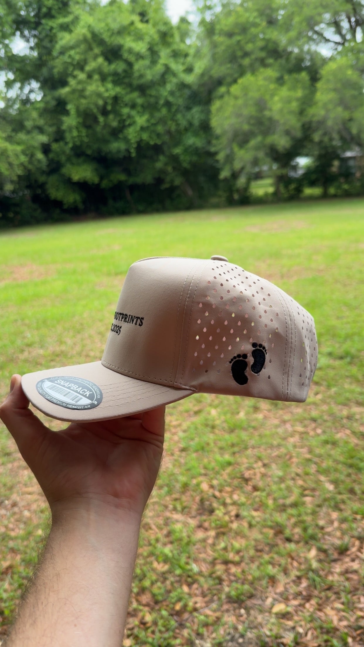LAZER MESH WATERPROOF KHAKI HAT