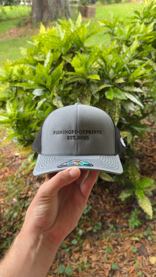 GREY PACIFIC HEADWEAR TRUCKER HAT