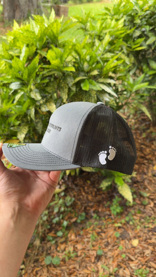 GREY PACIFIC HEADWEAR TRUCKER HAT