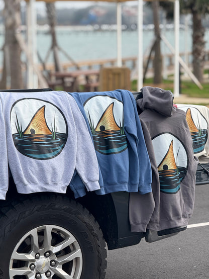 Marsh Collection, Redfish Tail Hoodie