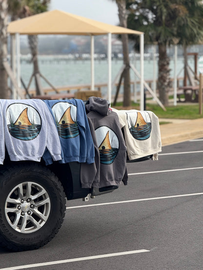 Marsh Collection, Redfish Tail Hoodie