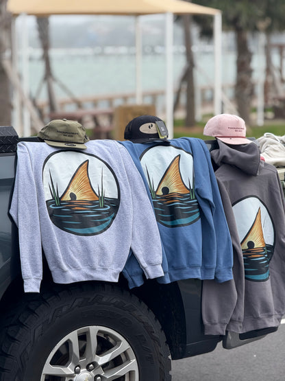 Marsh Collection, Redfish Tail Hoodie