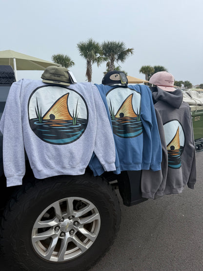 Marsh Collection, Redfish Tail Hoodie
